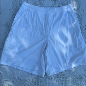 Lululemon Athletica White Performance Shorts